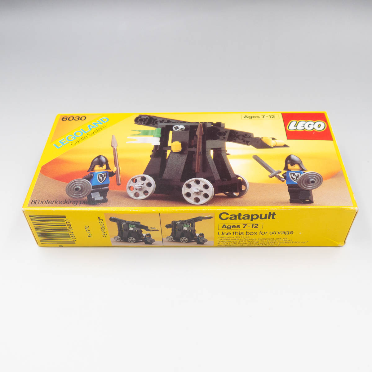 未開封 LEGO 6030 Catapult 石ゆみ LEGOLAND レゴ レゴランド お城シリーズ キャッスル 1984年_画像9