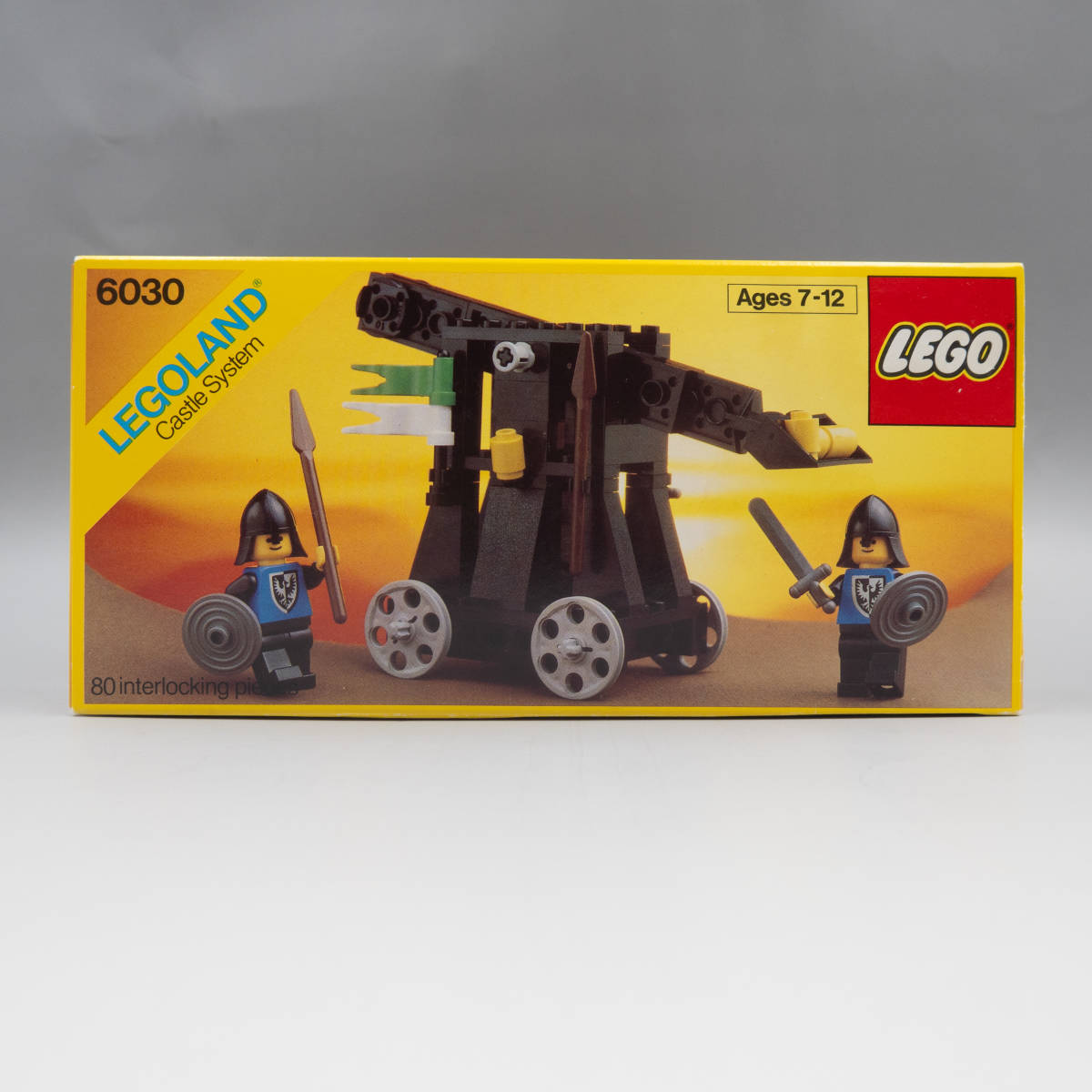 未開封 LEGO 6030 Catapult 石ゆみ LEGOLAND レゴ レゴランド お城シリーズ キャッスル 1984年_画像1