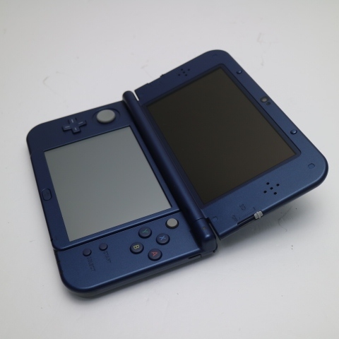 良品中古 Newニンテンドー3DS LL メタリックブルー 即日発送 game 任天堂 本体 あすつく 土日祝発送OK_画像1