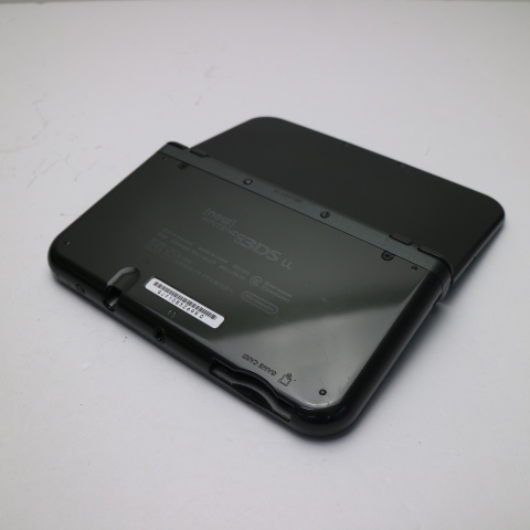 良品中古 Newニンテンドー3DS LL メタリックブラック 即日発送 game 任天堂 本体 あすつく 土日祝発送OK_画像2