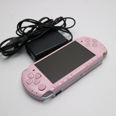 美品 PSP-3000 ブロッサム・ピンク 即日発送 game SONY PlayStation Portable 本体 あすつく 土日祝発送OK