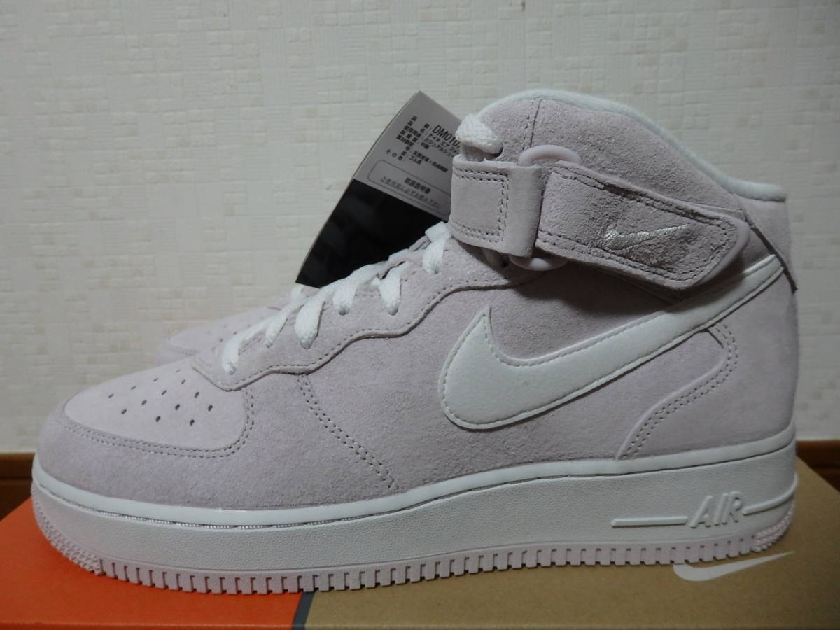 即決☆レア！限定！♪新品未使用 NIKE ナイキスニーカー AIR FORCE 1 '07 MID QS エアフォース１ ミッド 27.5cm♪25周年記念♪40周年記念_画像1