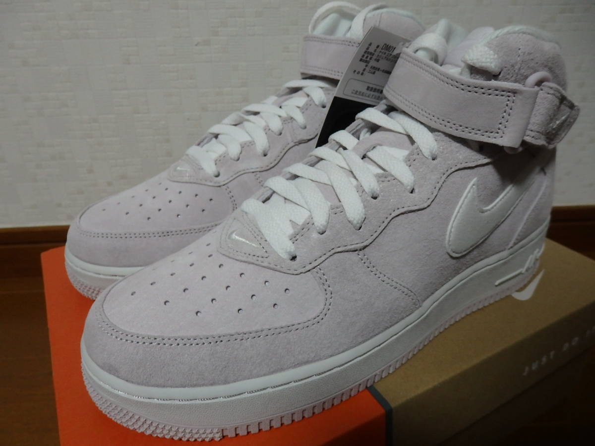 即決☆レア！限定！♪新品未使用 NIKE ナイキスニーカー AIR FORCE 1 '07 MID QS エアフォース１ ミッド 27.5cm♪25周年記念♪40周年記念_画像3