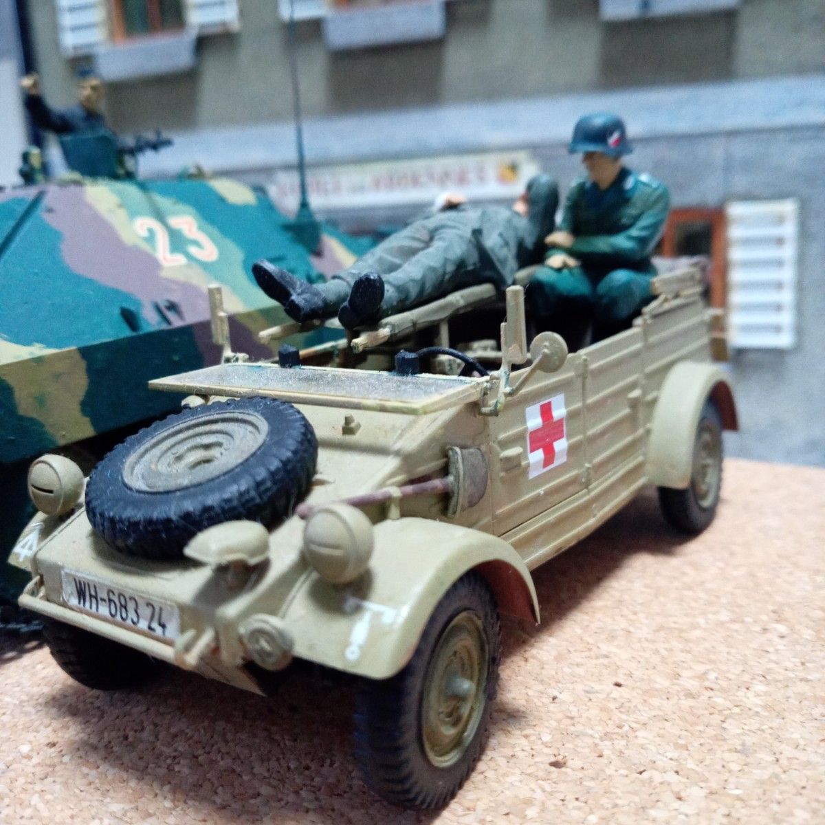 ドイツ軍用車輌等　1／35　ジオラマ用