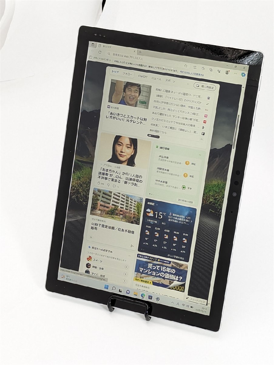 1円～ Microsoft タブレット 高速SSD256GB Surface Pro 5 中古良品 第7
