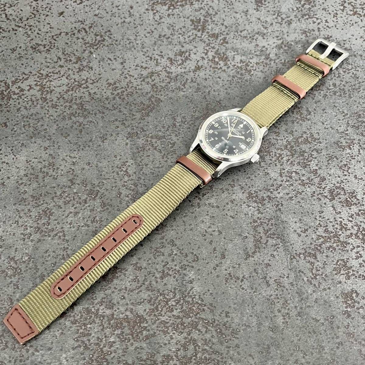 Hamilton ハミルトン カーキフィールド 9721B (空軍6Bモチーフ Hamilton ハミルトン カーキフィールド 9721B (空軍6Bモチーフ