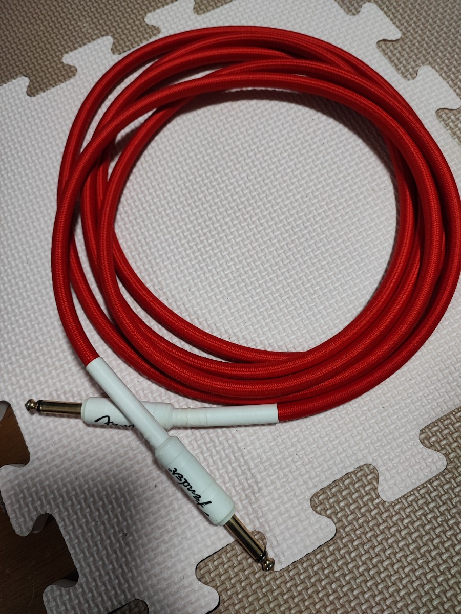 フェンダー イングヴェイ シールド　Yngwie Malmsteen Signature Instrument Cables fender_画像5
