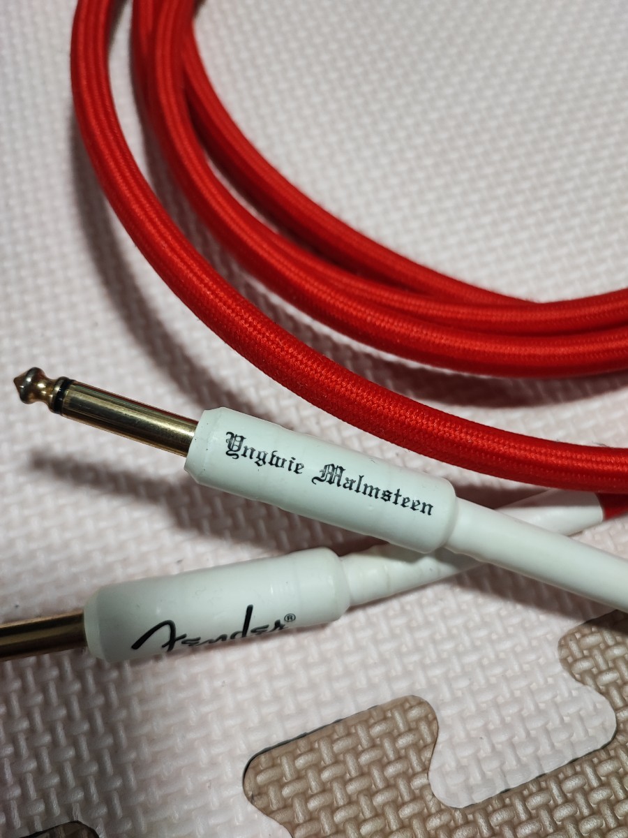 フェンダー イングヴェイ シールド　Yngwie Malmsteen Signature Instrument Cables fender_画像2