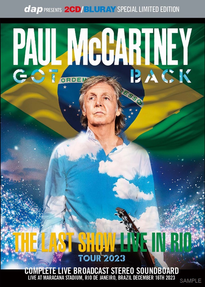 ポールマッカートニー GOT BACK TOUR 2023 : THE LAST SHOW LIVE IN RIO PAUL McCARTNEY BEATLES ビートルズ_画像1