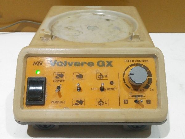 【即決】NSK ナカニシ Volvere GX 技工用エンジン マイクロモータ NE22 ハンドピース付き 歯科技工 動作良好 A9594_画像2