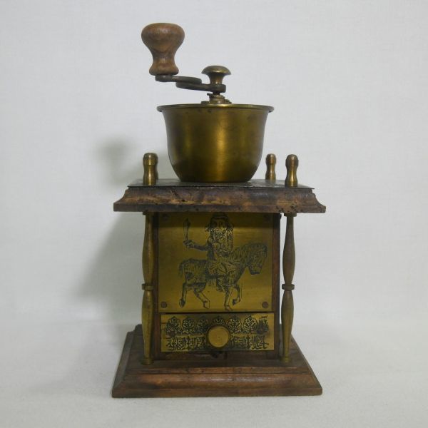 ☆01574 【中古】 イタリア製 アンティーク 手挽き コーヒーミル ☆01574 【中古】 イタリア製 アンティーク 手挽き コーヒーミル