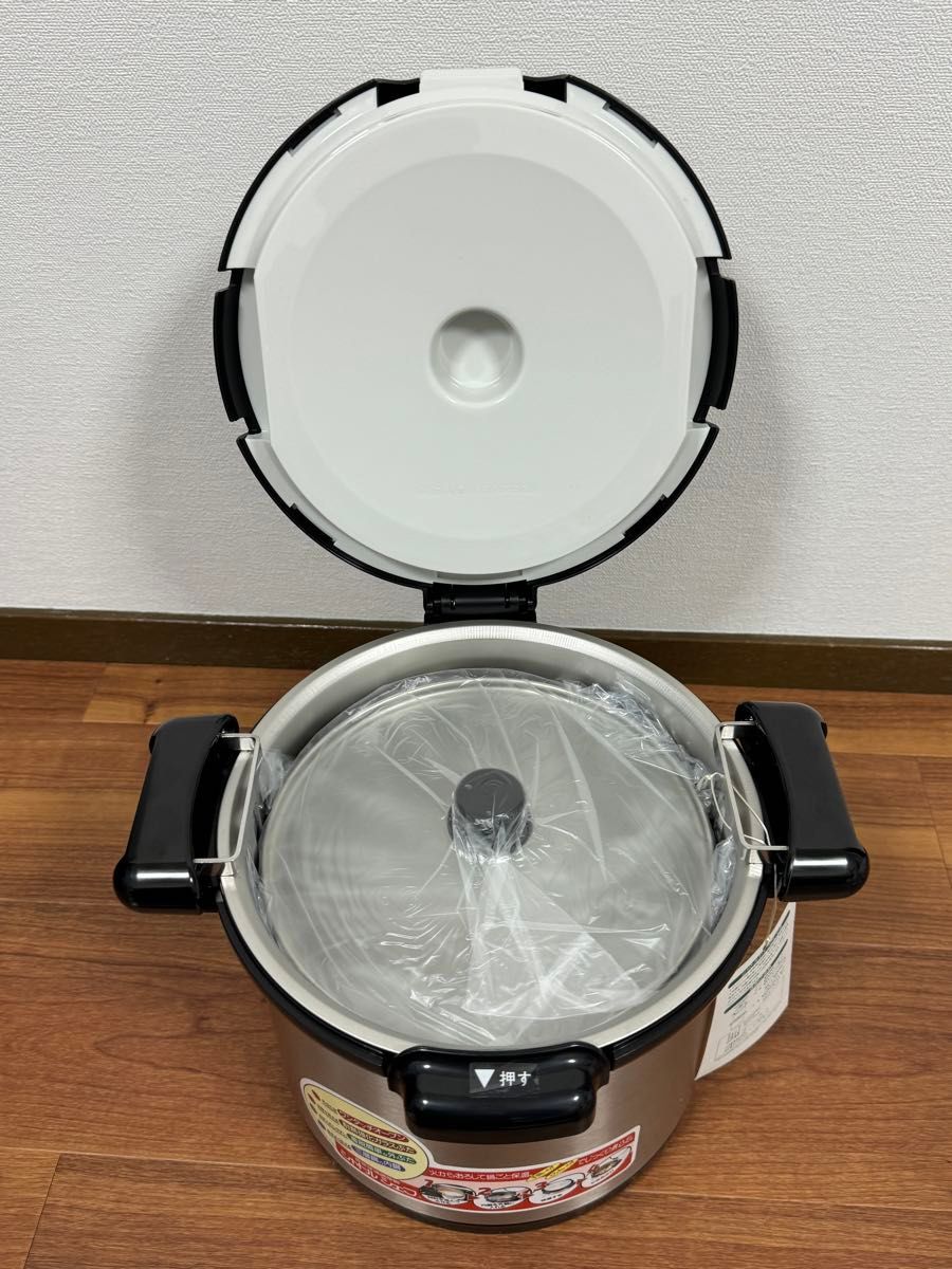 新品未使用 サーモス 真空保温調理器 シャトルシェフ 5L KPJ-5000 未使用品 KPF-5000サーモス シャトルシェフ 真空保温調理鍋 5L