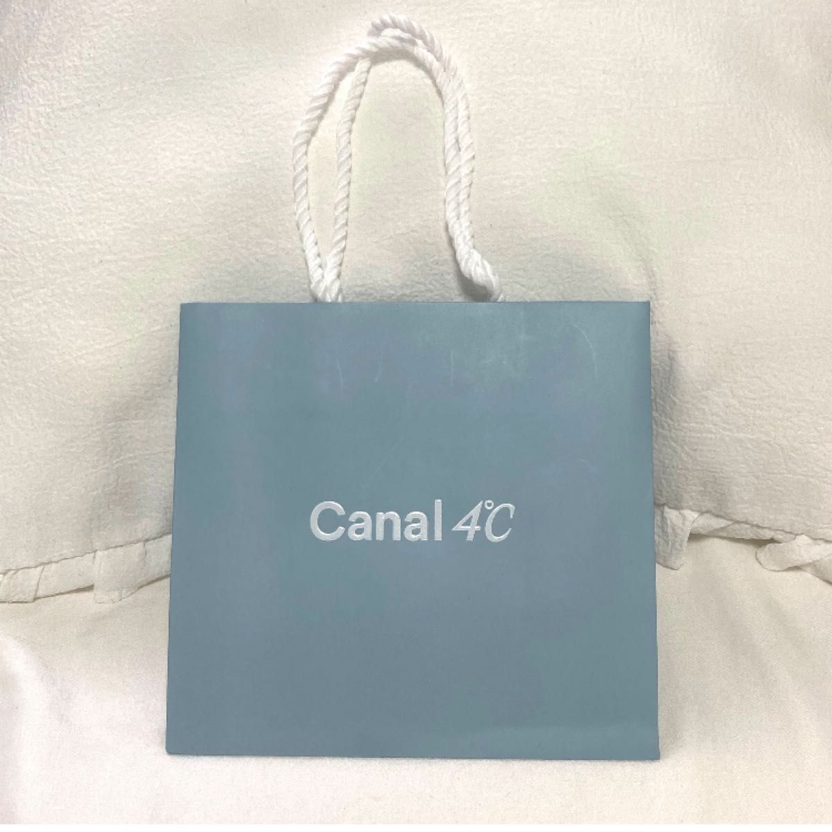 カナル4℃ Canal 4℃ ショッパー 紙袋 ラッピング プレゼント ギフト ショップ袋 ネックレス ペアリング 彼女 