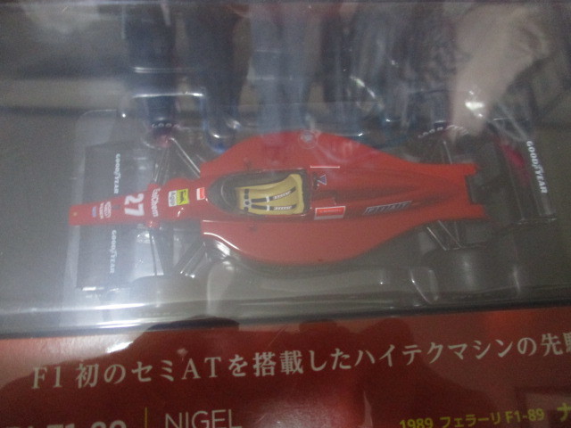 ◆フェラーリF1 ビッグスケールコレクション FERRARI F189 1989 ナイジェル・マンセル　1/24スケール　デイアゴスティーニ◆_画像2