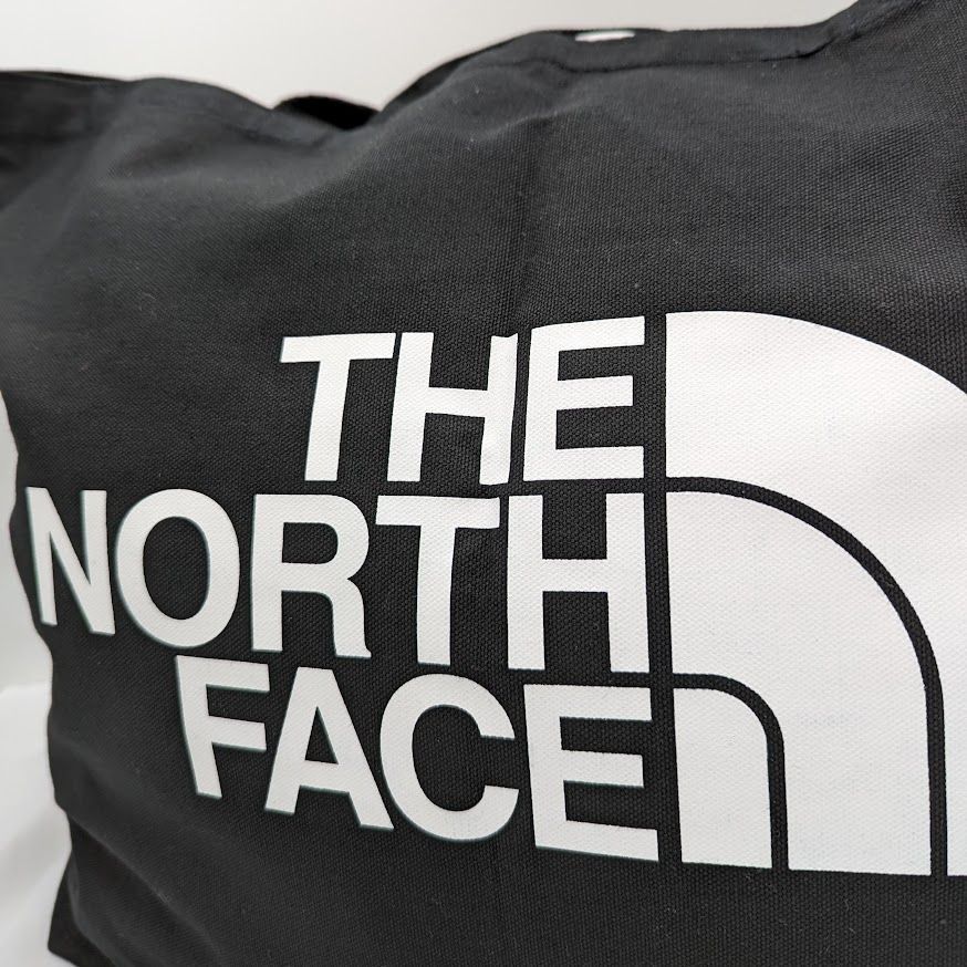 【アメリカ限定】THE NORTH FACE ノースフェイス ◆日本未発売◆トートバッグ エコバッグ 黒 ブラック メンズ レディース 大容量 US限定 _画像4