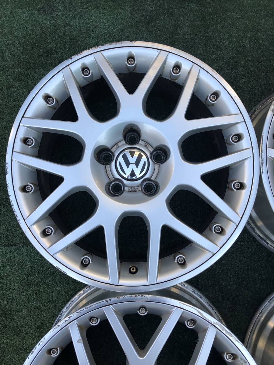  原文:BBS★VOLKSWAGEN , RS 868★ 17インチアルミホイール ★17x7.5J オフセット+45 , PCD :- 112 , 5H 