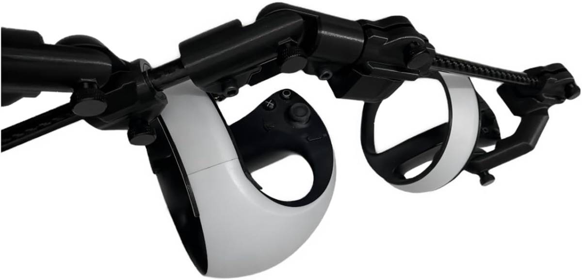 SHEAWA PS VR2用のホルダー 射撃ゲーム向け 銃型ブラケット コントローラー用 アクセサリー シューティングゲーム Pl_画像2