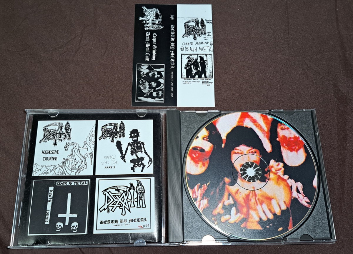 【デスメタルレジェンド】 Death - Death by metal DEMOS/TAPES 1983-1987 CD ブラックメタル_画像3