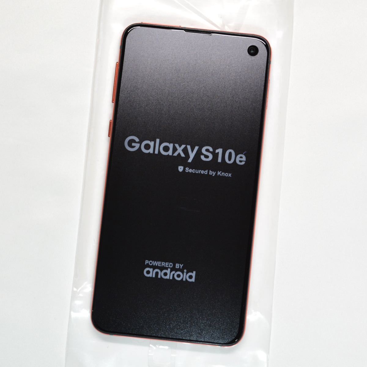 【ヨーロッパ限定色】新品同様 Galaxy S10e SM-G970 カーディナル レッド 128GB SIMフリー Cardinal Red 日本語対応 コンパクト 早い者勝ち_画像4