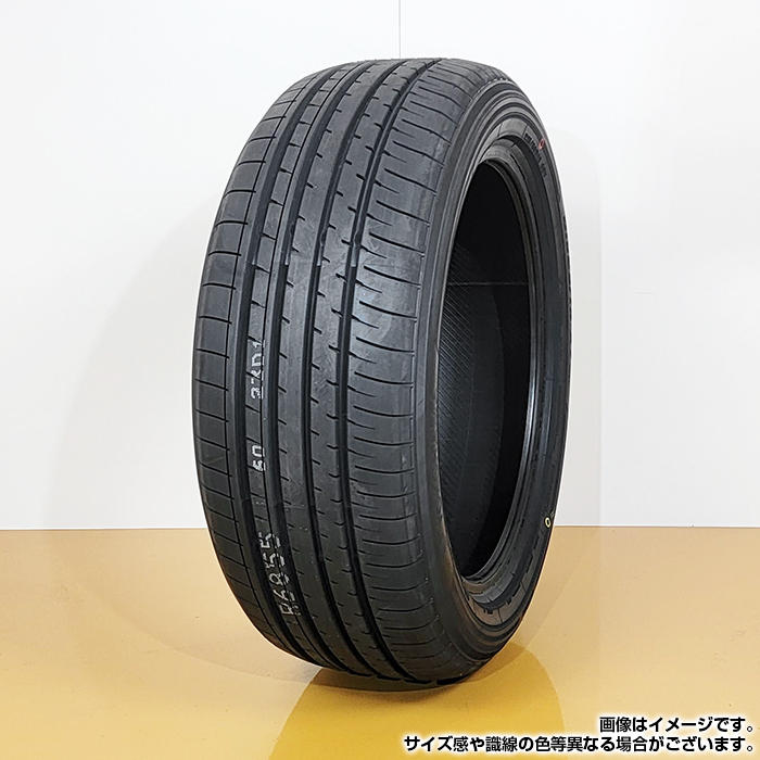 【2023年製】 YOKOHAMA 235/55R18 100V BluEarth-XT AE61 ブルーアース ヨコハマタイヤ サマータイヤ 夏タイヤ 4本セット_画像3