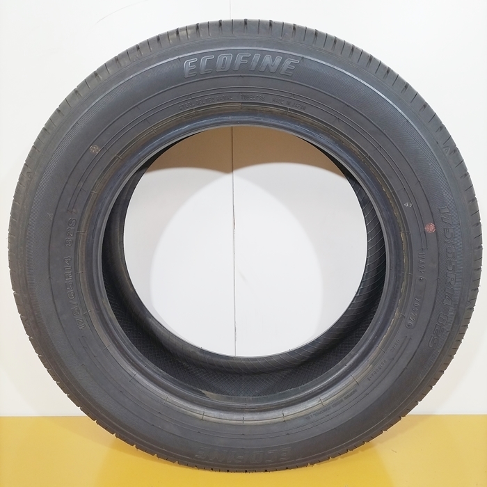 ECOFINE エコファイン 175/65R14 82S ECOFINE 夏タイヤ サマータイヤ 2本セット [ A3515 ] 中古タイヤ_画像4