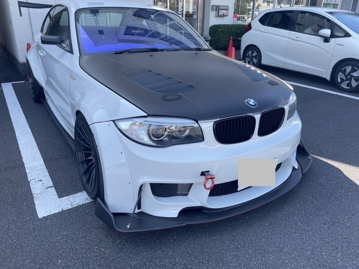 新品 E82 BMW 1シリーズクーペ用 カーボンファイバー ドア左右セット ★ 総額 228,000円 ★ M1 135 未使用_画像5