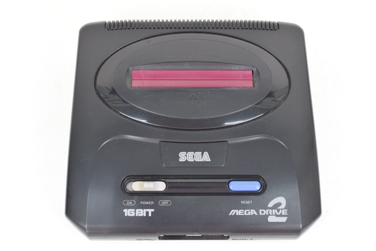 MD2 メガドライブ2 本体 HAA-2502 MEGA DRIVE 2 セガ SEGA 箱付 動作確認済_画像3