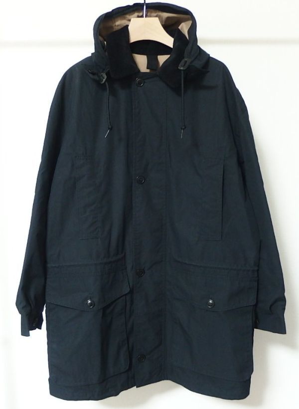 21SS BARBOUR バブアー x MARGARET HOWELL マーガレットハウエル ENDURANCE エンデュランス Ventile ベンタイル フード付き ジャケットXXS_画像1