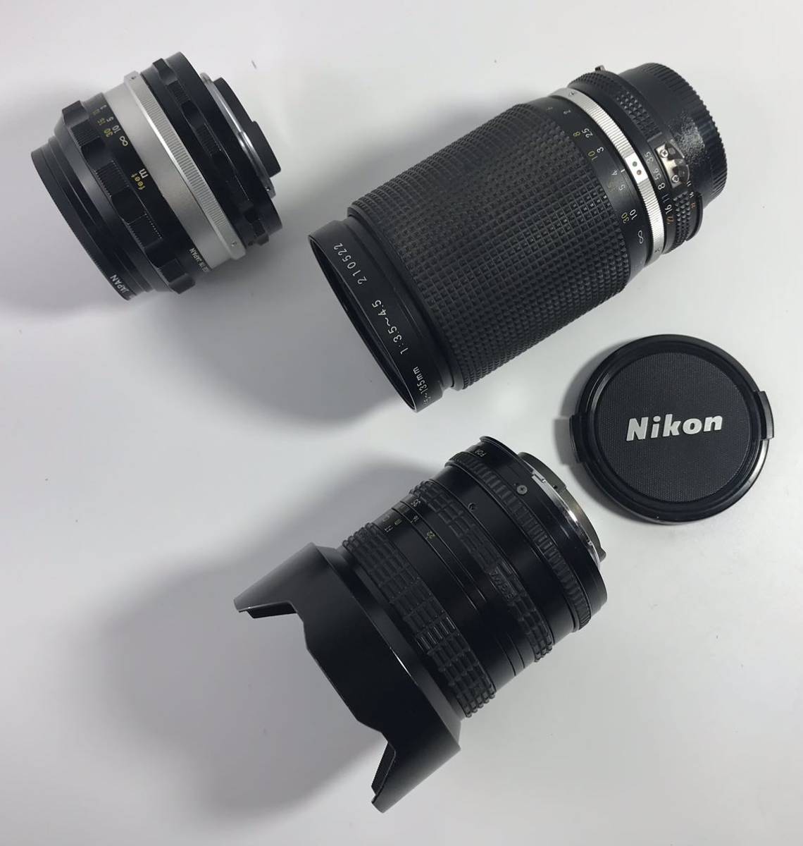 1000円〜■★動作未確認★ Nikon レンズ色々 NIKKOR 50mm 1:1.8 50mm 1:1.4 Auto 1:1.4 f=50mm 35〜135mm 他 まとめ ★2335390-256★p3480_画像2