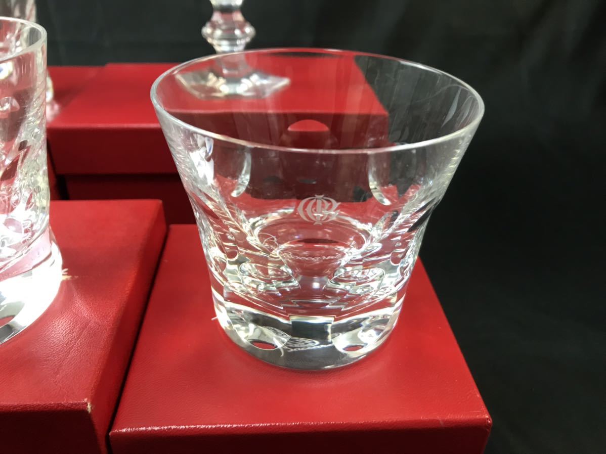 1000円~■★Baccarat★バカラ アルクール ベルーガ ロックグラス タンブラー 箱付き まとめ★okoy2384954-242★t8363_画像5