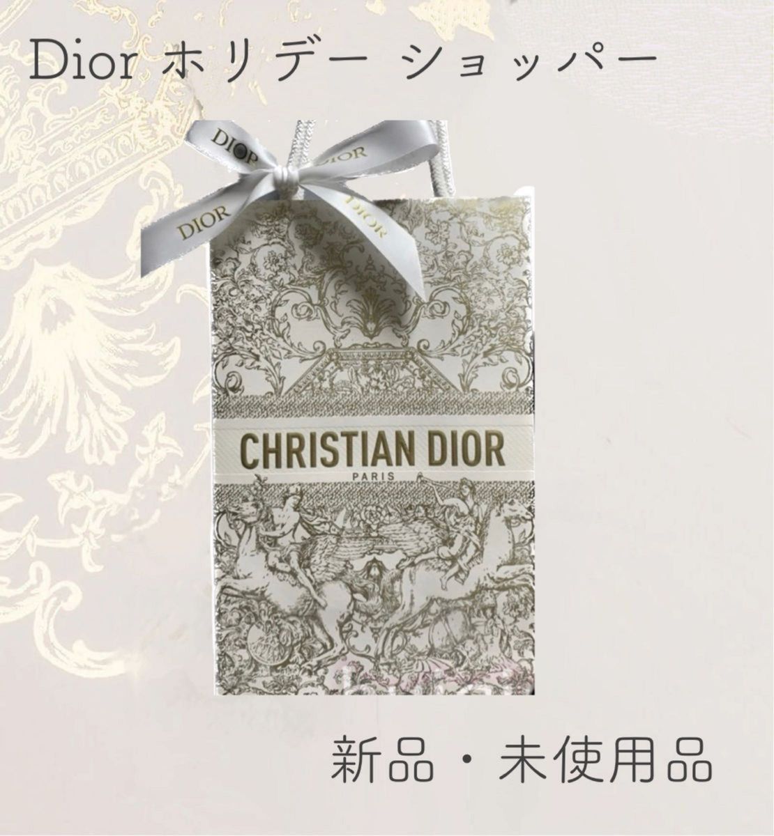 DIOR ディオール 2023 クリスマス 限定 ショッパー