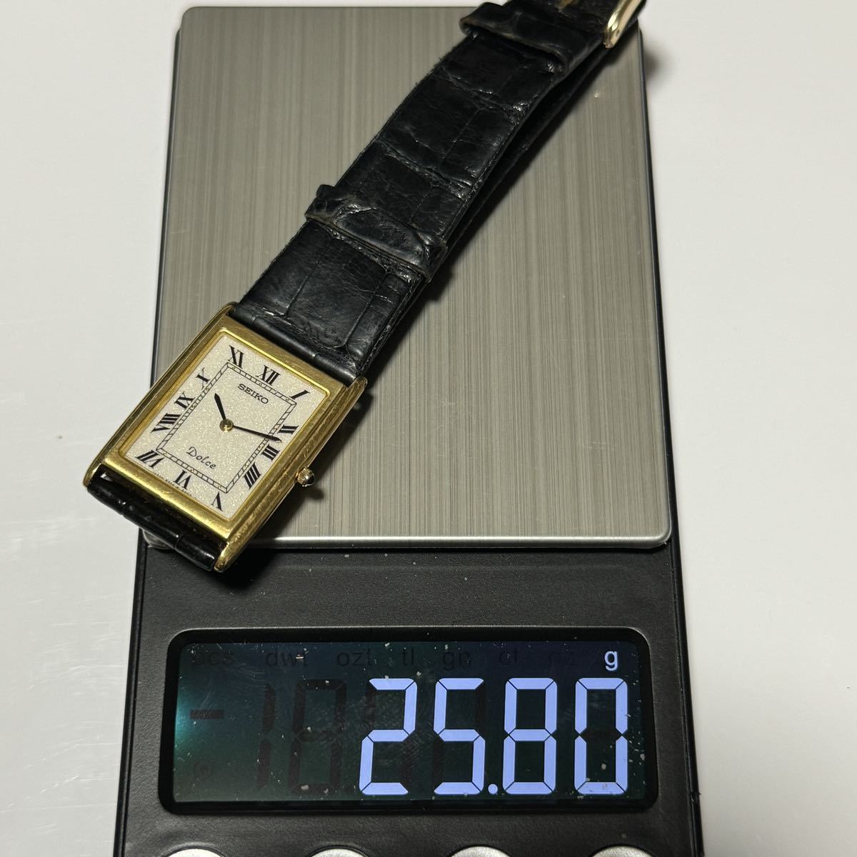 【超希少稼動品！！】 SEIKO　DOLCE　セイコードルチェ　金無垢　腕時計　18KT_画像7