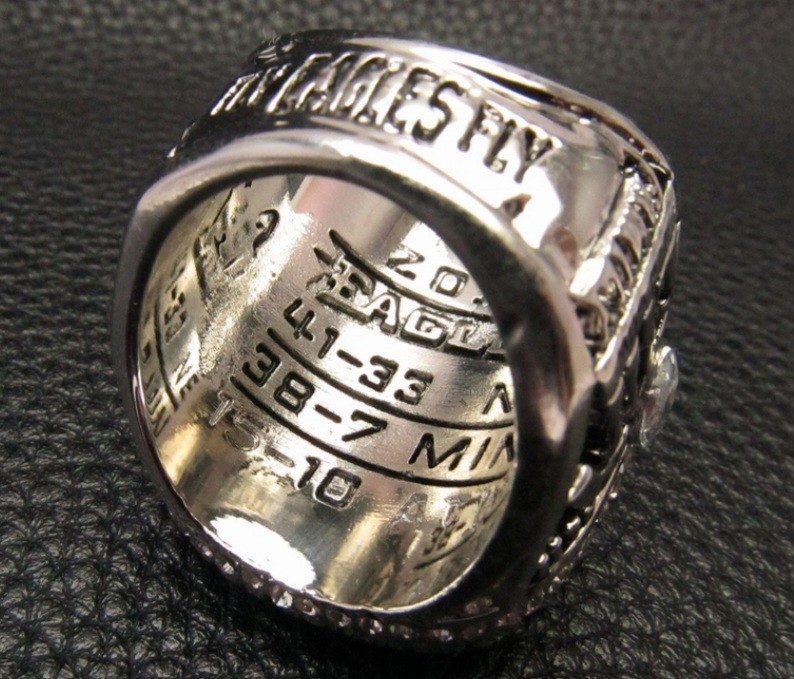 NFL Champion ring ring replica filler Delphi e a Eagle s