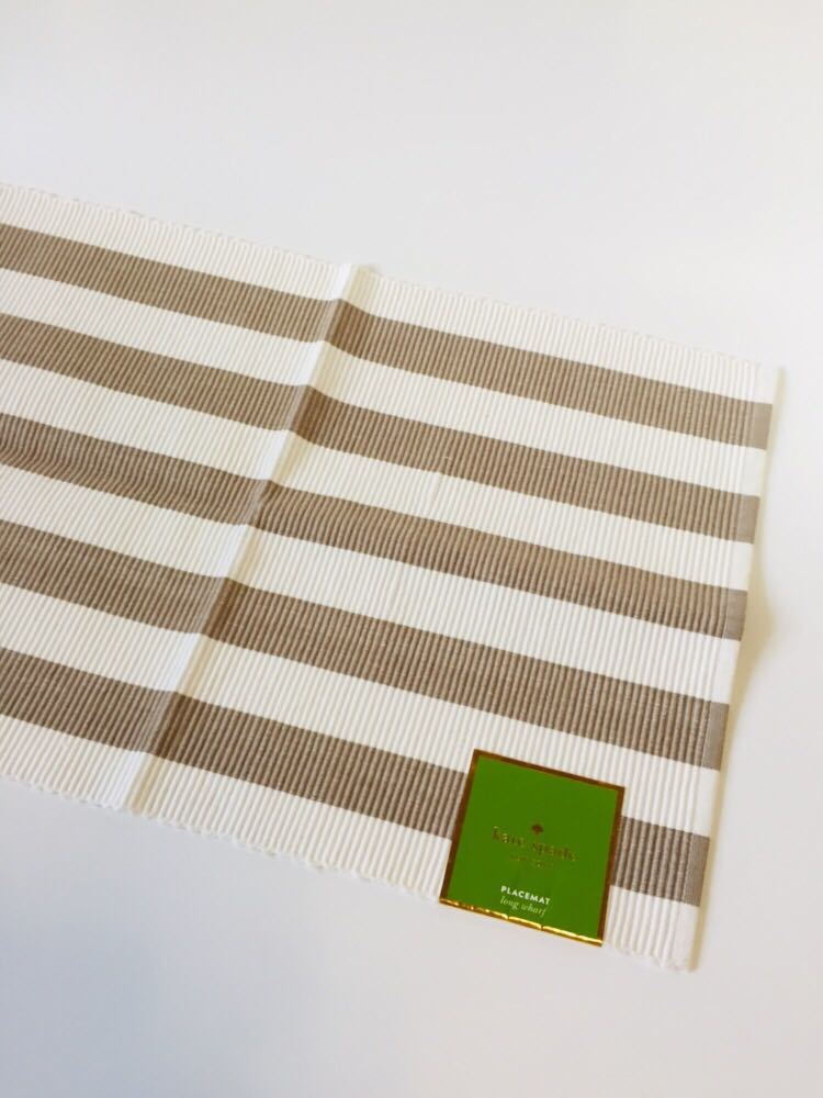 ②新品 Kate Spade placemat プレースマット ケイトスペード