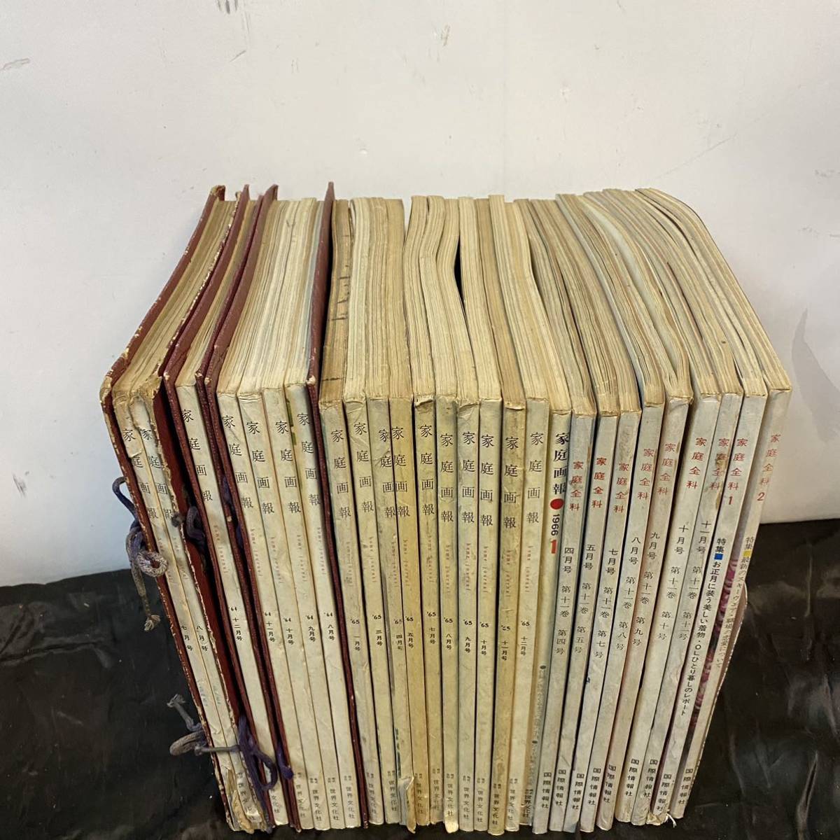 人気新品入荷 古い雑誌 家庭画報 家庭全科 27冊セット 1959年~1970年 昭和 生活、料理誌