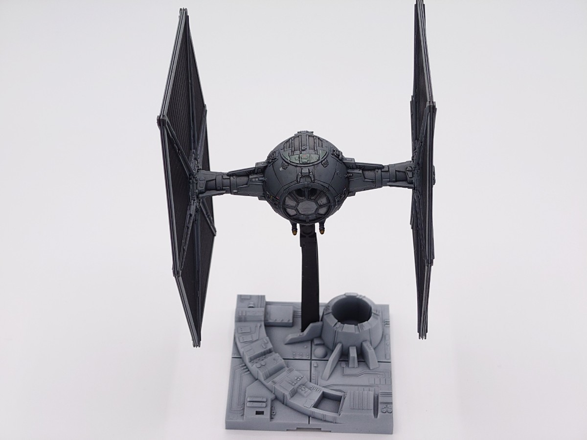 スターウォーズ バンダイ プラモデル 1/72 タイファイター 塗装完成品 STARWARS BANDAI フィギュア の画像6