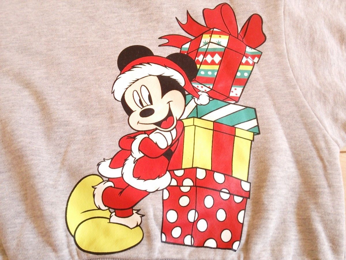 子供服ミッキーマウス*裏起毛トレーナー*送料無料キッズ*Disneyディズニークリスマス