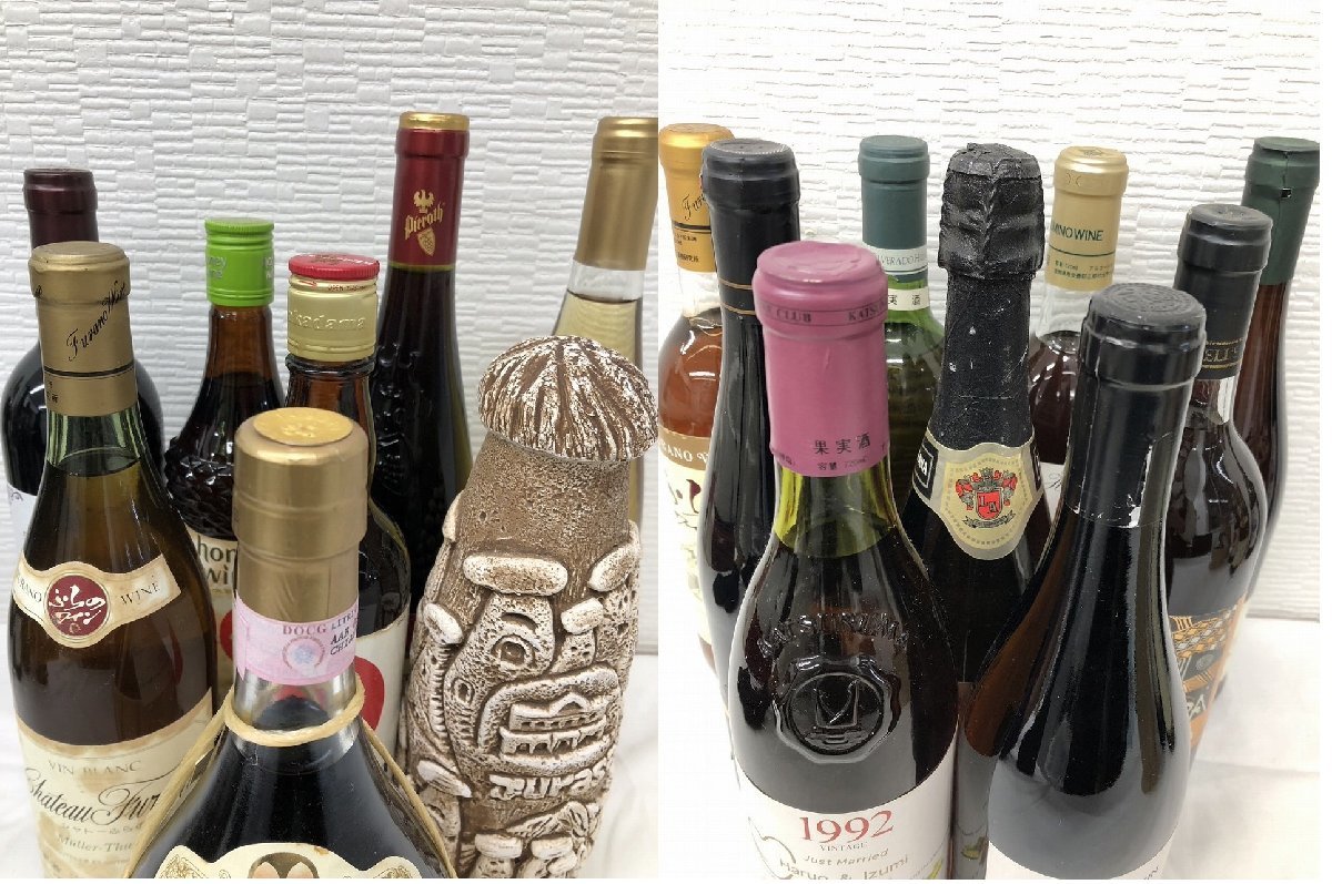 【12*2k酒12016F】★1円スタート★古酒・未開栓★23本セット★ワイン★果実酒★アメリカ産★イタリア産★フランス産★北海道産　他_画像10