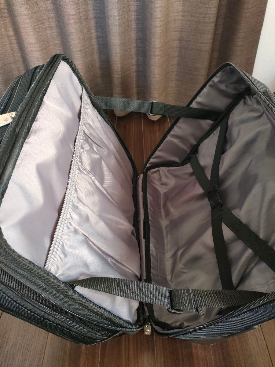 Samsonite ビジネスバッグ キャスター2輪 黒色 スーツケース キャリーバッグ サムソナイト