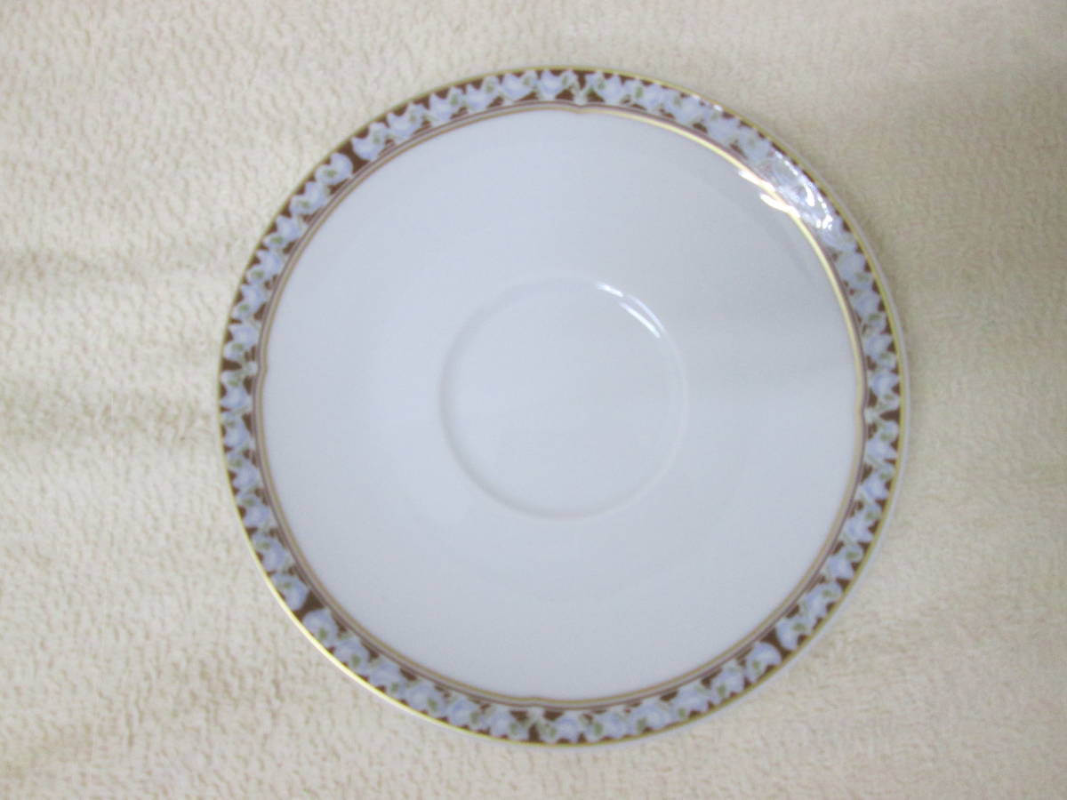 (98)♪HAVILAND アビランド LIMOGES リモージュ カップ&ソーサー 2客セット 洋食器 西洋陶磁 未使用_画像9