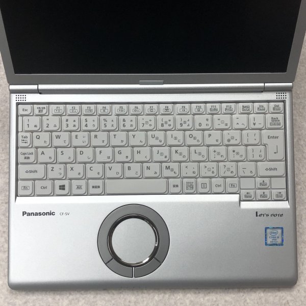 お宝アキバ/中古動作品7日保証 Let's note CF-SV 12.6型 i5-8350U アップデートで11可 SSD256 メ8 累12860h 電98％9h 梱80 大4455_画像は現物です