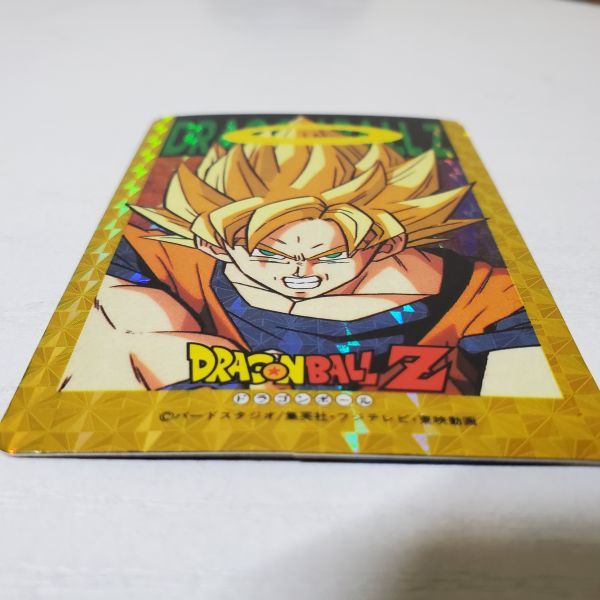 ①【送ク】未剥がし 孫悟空 ドラゴンボールZ アマダ AMADA カードダス カード ヒーローコレクション_画像4