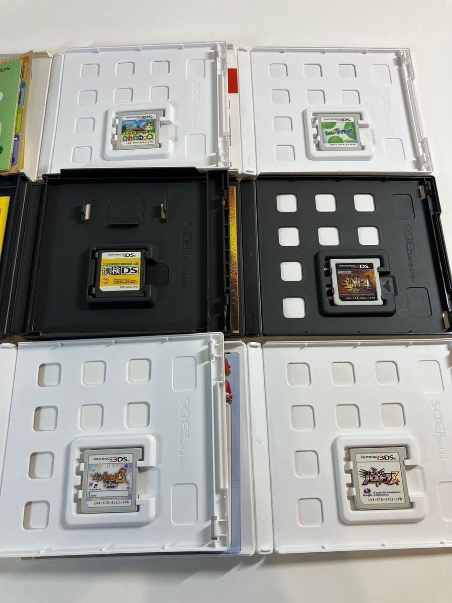 E/1414 NINTENDO DS 3DS ソフトまとめ パズドラ テトリス どうぶつの森_画像3