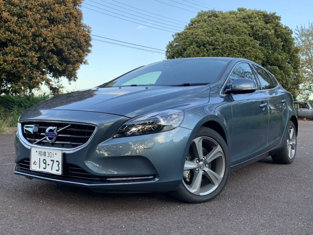 検令和6年8月☆純OP多数　V40 ☆T4 SEセ-フティPKG♪実走4万km【純正ナビ 地デジ/バックカメラ本革パワ-シ-ト&ヒ-タ-/スマキ-2個/HID/ETC_画像2