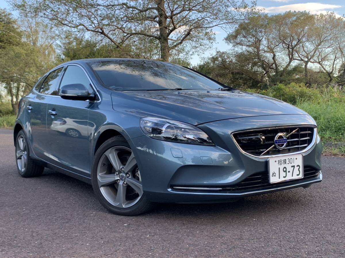 検令和6年8月☆純OP多数　V40 ☆T4 SEセ-フティPKG♪実走4万km【純正ナビ 地デジ/バックカメラ本革パワ-シ-ト&ヒ-タ-/スマキ-2個/HID/ETC_画像1