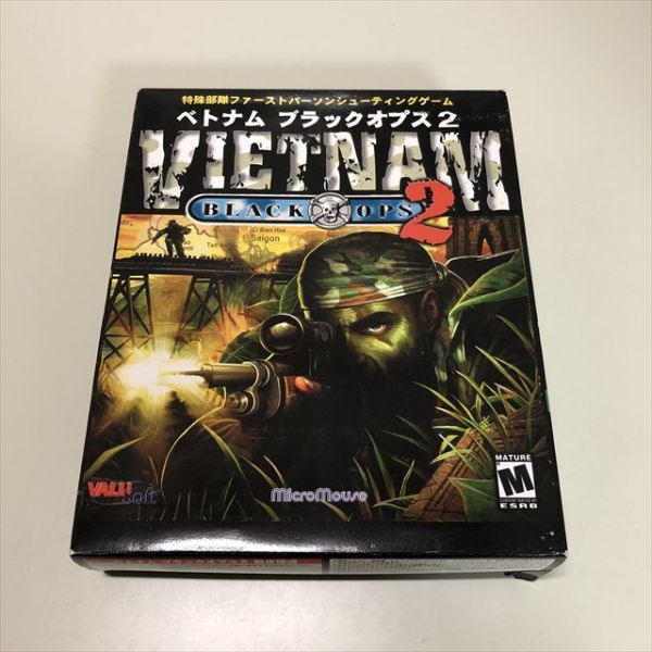 Z10059 ◆ベトナム ブラックオプス２ VETNAM BLACK OPS Windows PCゲームソフトの画像1