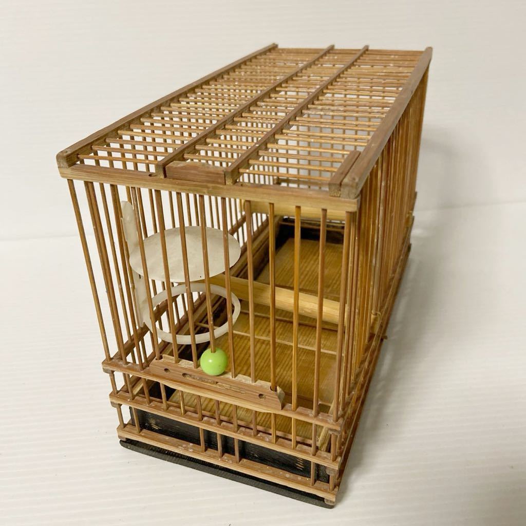 竹製メジロ籠 - 鳥用品
