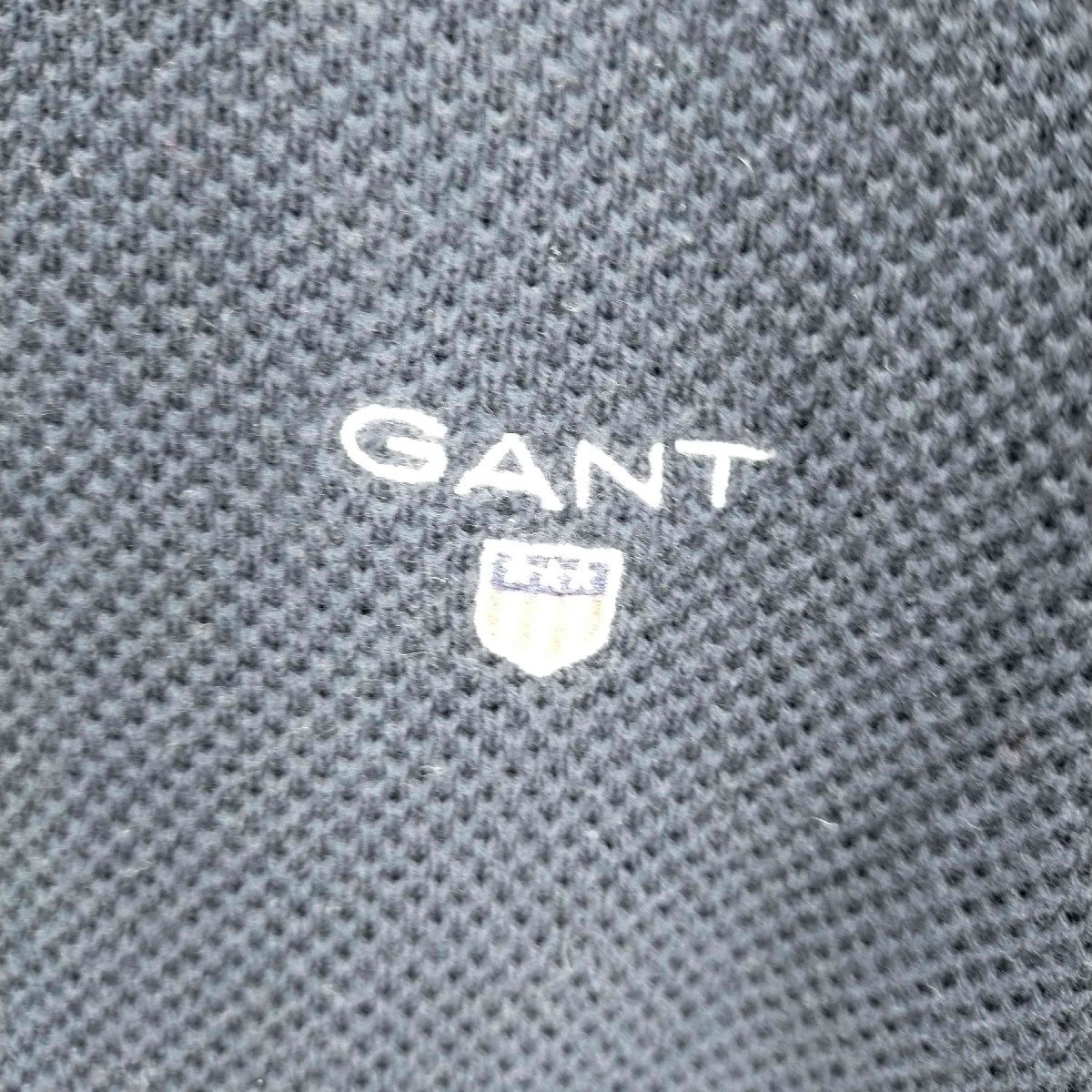 GANT(ガント) ワッフル地 クルーネックニット メンズ JPN：XL 中古 古着 1223_画像5