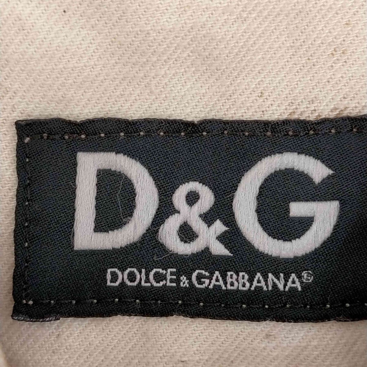 D&G DOLCE&GABBANA(ディーアンドジードルチェアンドガッバーナ) USED加工 デニ 中古 古着 0324_画像6