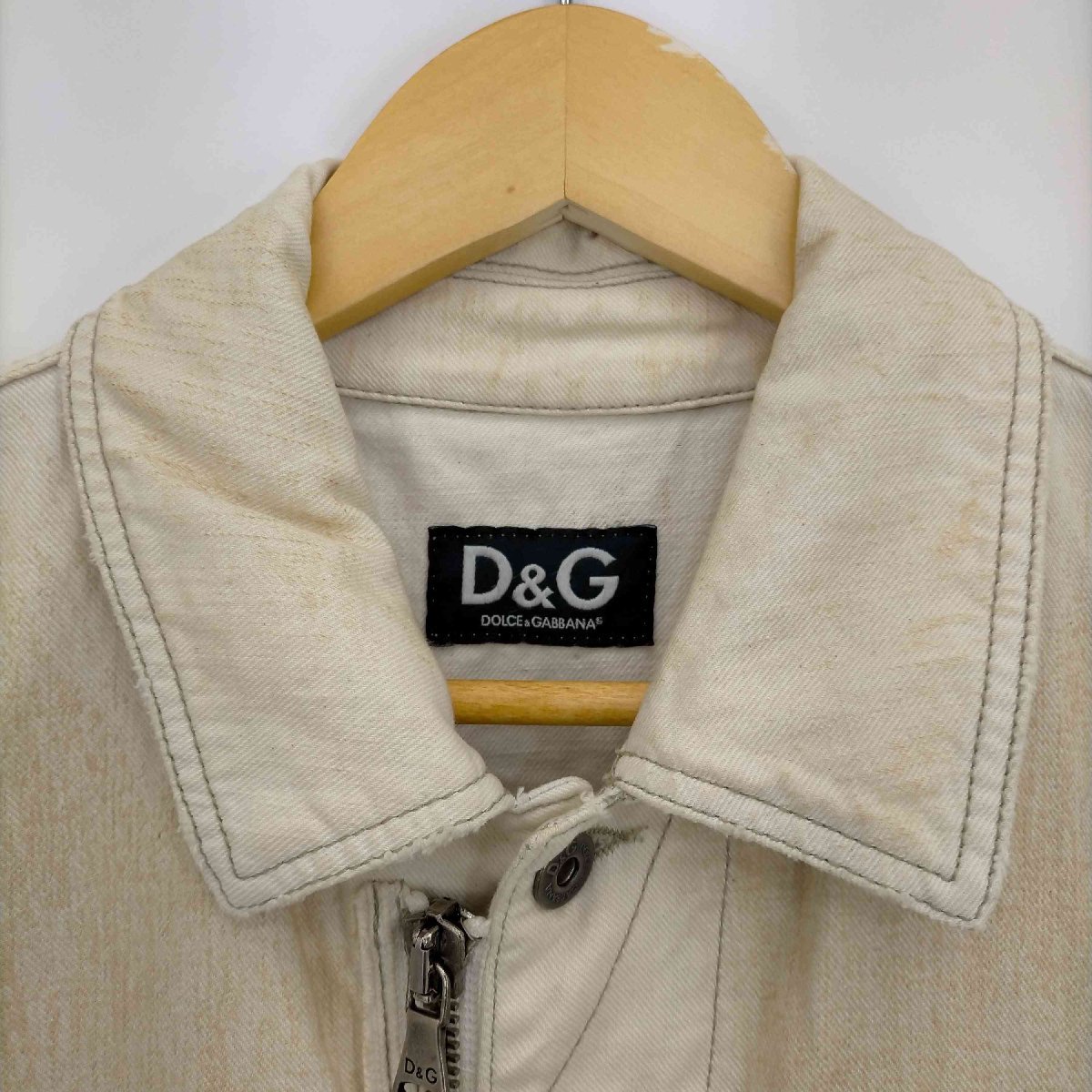 D&G DOLCE&GABBANA(ディーアンドジードルチェアンドガッバーナ) USED加工 デニ 中古 古着 0324_画像5